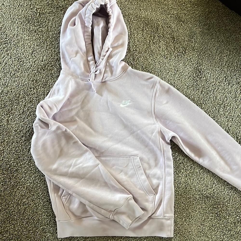 Nike light purple hoodie
